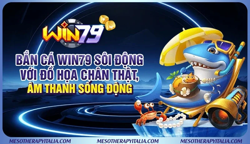 Bắn cá WIN79 sôi động với đồ họa chân thật, âm thanh sống động