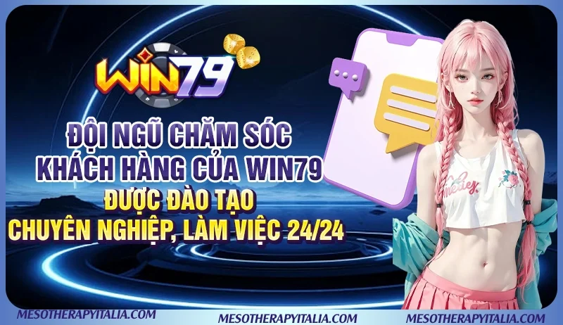 Đội ngũ chăm sóc khách hàng của WIN79 được đào tạo chuyên nghiệp, làm việc 24/24